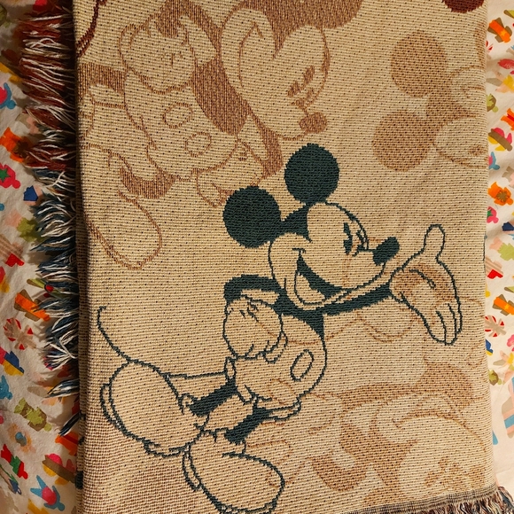 Disney Other - DISNEY parks afghan throw